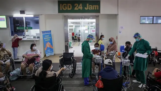 Lonjakan kasus Covid-19