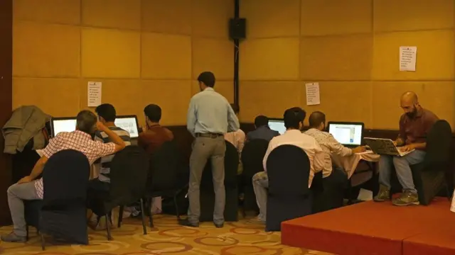 कश्मीर का मीडिया सेंटर