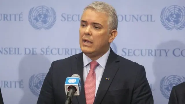Iván Duque, presidente de Colombia