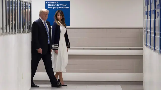 Дональд и Мелания Трамп