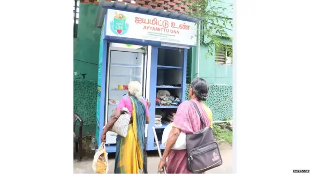 चेन्नई, कम्युनिटी फ़्रिज, गरीब, सामुदायिक सेवा, सोशल मीडिया