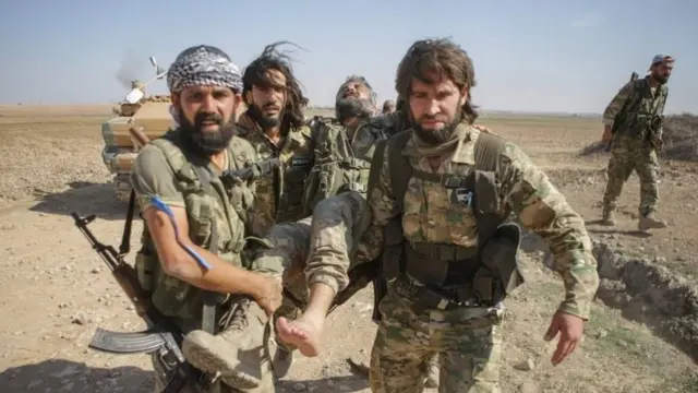 Dagaalayahanada Suuriya ee Turkiga ay taageraan ayaa door muhim ah ka qaatay howlgalka ka dhanka ah Kurdiyiinta