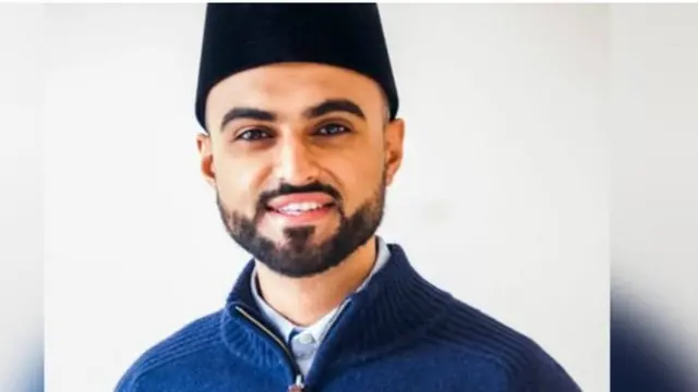 Imam Sabah Ahmedi ikut menyerukan agar jemaah tetap di rumah.