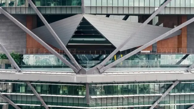 Vista de uno de los pisos de Torre Reforma