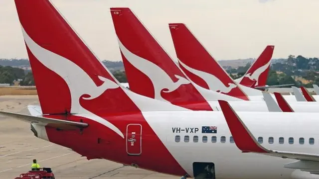 Aviões da Qantas