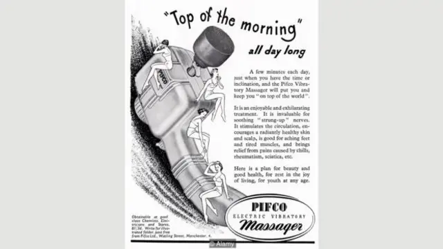 성적인 목적으로 사용되는 바이브레이터는 1950년대에 본격적으로 나타나기 시작했다