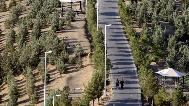 Parque en Teherán