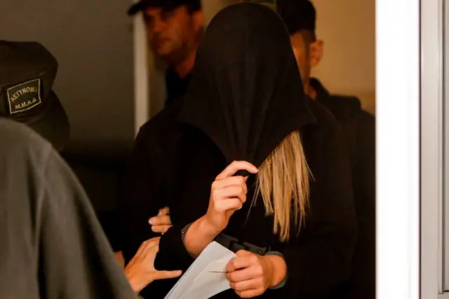 Британка в суде