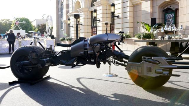 El vehículo que conducía Batman en la saga de películas del héroe del cómic.