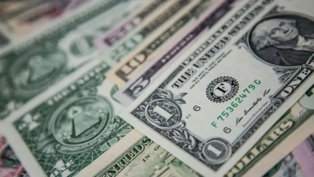 US dollar banknotes. File photo