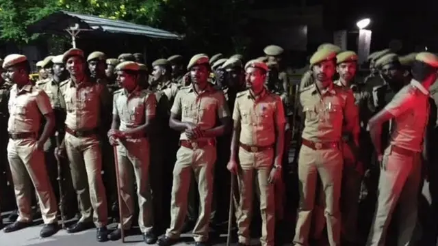 चेन्नई में सुरक्षा कड़ी