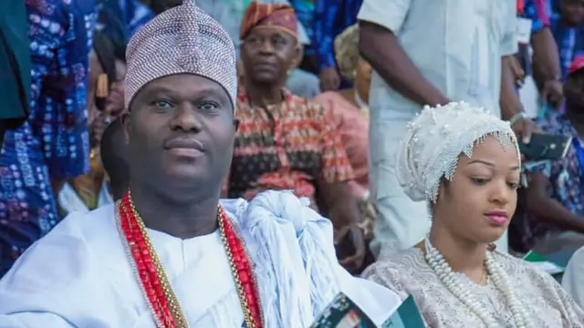 Ooni of Ife, Ooni Adeyeye Enitan Ogunwusi and im wife