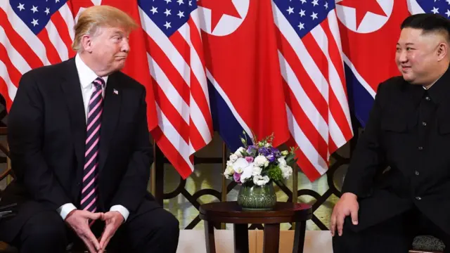 Дональд Трамп и Ким Чен Ын