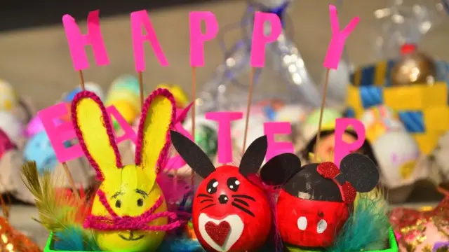 Яйця на Великдень