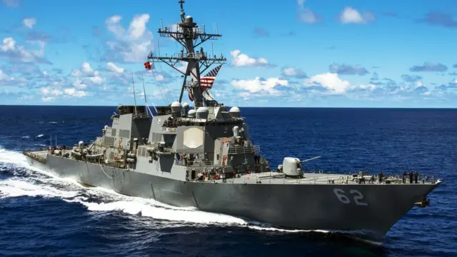 Foto de archivo del USS Fitzgerald