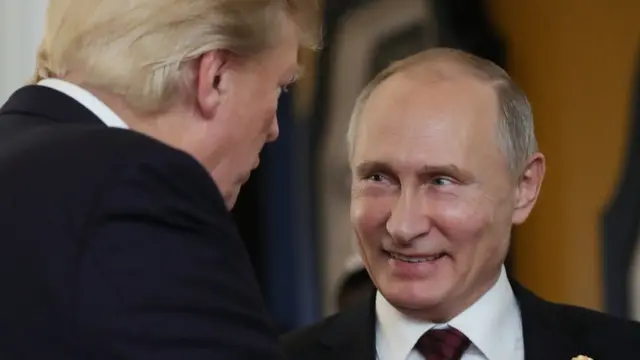 Donald Trump y Vladimir Putin
