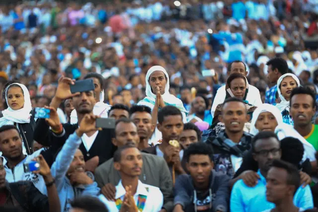 የመስቀል በዓል አከባበር በአዲስ አበባ