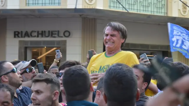 Pesquisa Ibope da semana passada mostou que Jair Bolsonaro, que sofreu ataquemcaça níquel gratuitoJuizcaça níquel gratuitoFora, é rejeitado por 44% dos eleitores