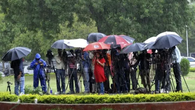 భారతీయ మీడియా ప్రతినిధులు