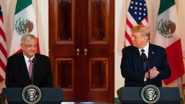 López Obrador y Trump