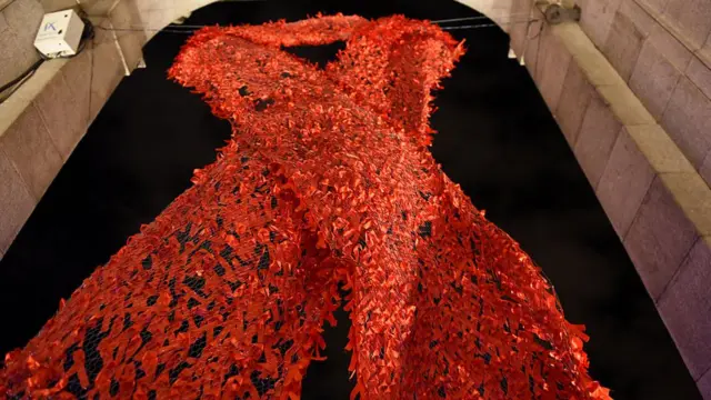 Simbolo de la lucha contra el VIH