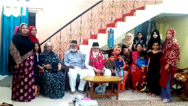 হুসেইন সিদ্দিকি ও তার পরিবার