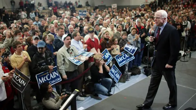 Президентская гонка 2008 года - вершина политической карьеры Джона Маккейна