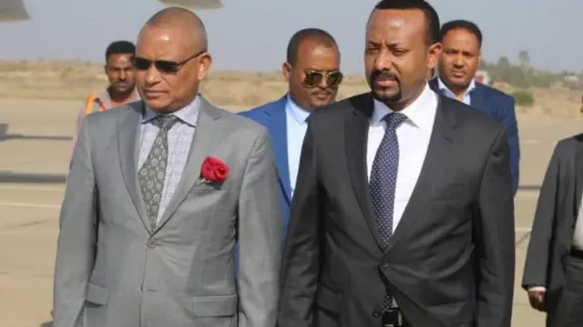 دبرصيون جبرميكائيل وآبي أحمد