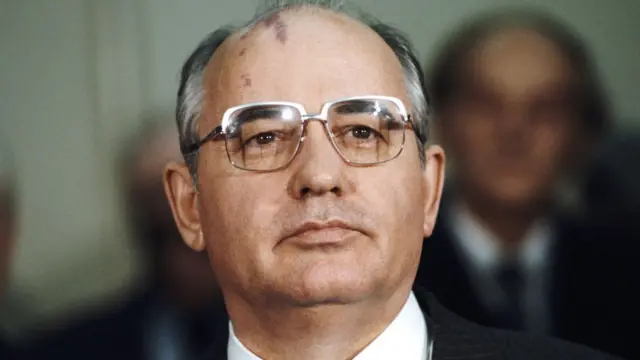 সোভিয়েত নেতা মিখাইল গর্বাচভ