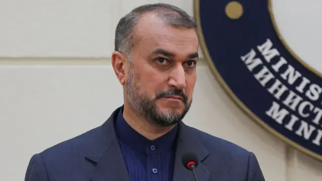 ईरान के विदेश मंत्री हुसैन अमीर अब्दुल्लाहियान