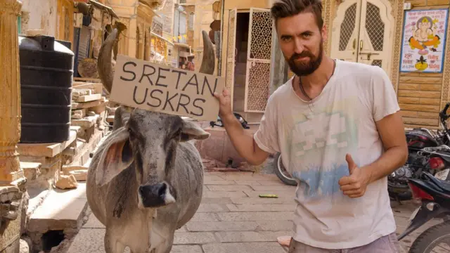 Tomica Kristić na putu za Novi Zeland