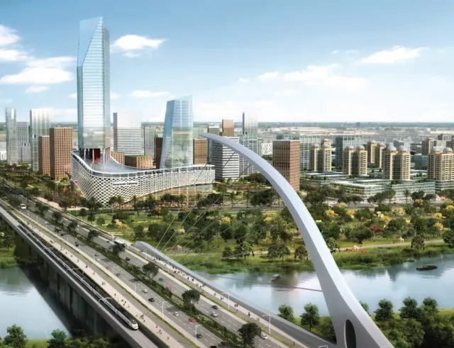 ఆంధ్రప్రదేశ్ రాజధాని అమరావతి ఊహాచిత్రం