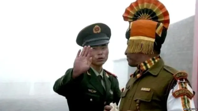 भारत और चीन के सैनिक