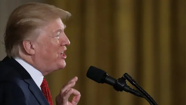 Presidente de Estados Unidos, Donald Trump