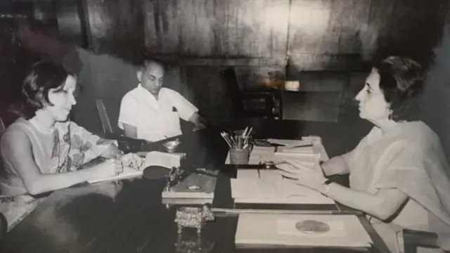 गुलशन इविंग और इंदिरा गांधी