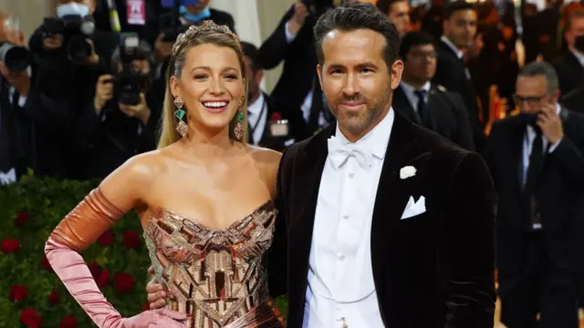Blake Lively y Ryan Reynolds.