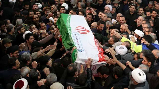 Funeral por Soleimani en Teherán