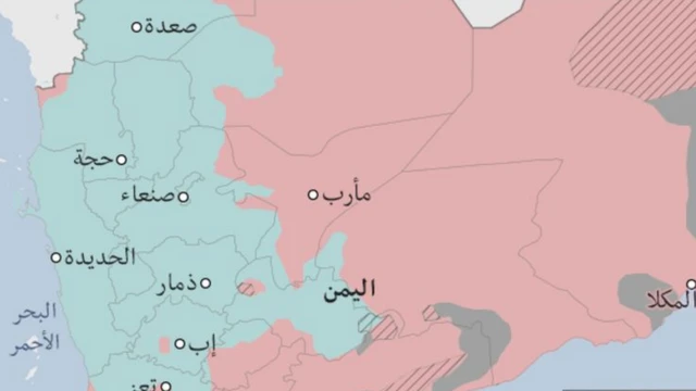 خريطة اليمن