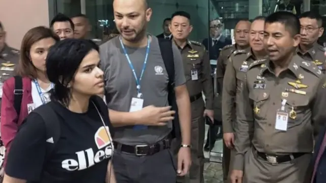 한 사우디아라비아 여성이 호주로 망명하겠다고 밝혔다