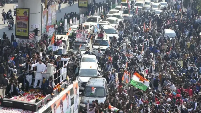 રોડ શોની તસવીર