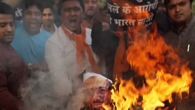 ముంబయి దాడులకు వ్యతిరేకంగా నిరసనలు