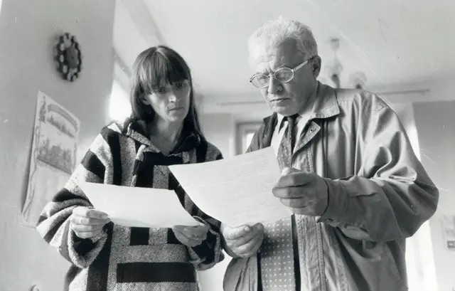 Ирина Флиге и Вениамин Иоффе