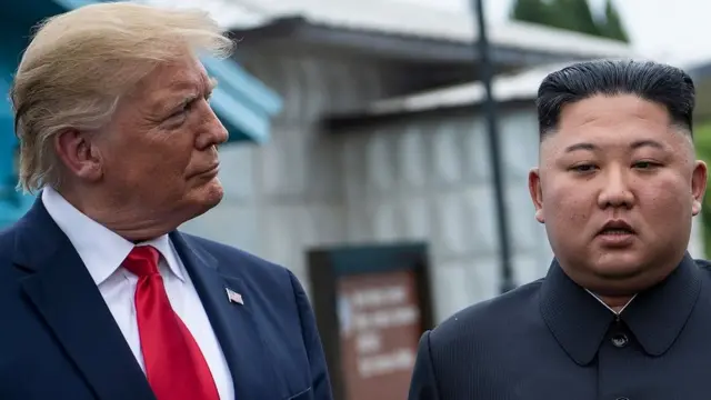 ट्रंप और किम जोंग उन