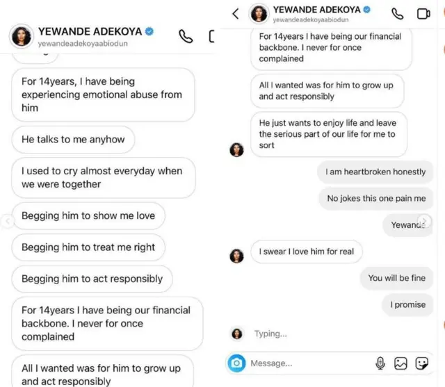 Awọn ọrọ ti yewande sọ nipa igbeyawo rẹ