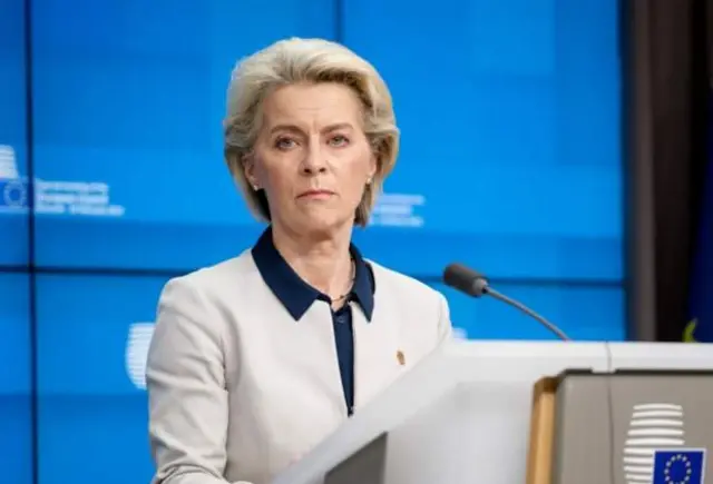 यूरोपियन यूनियन की अध्यक्ष उर्सुला वोन डेर लीयेन