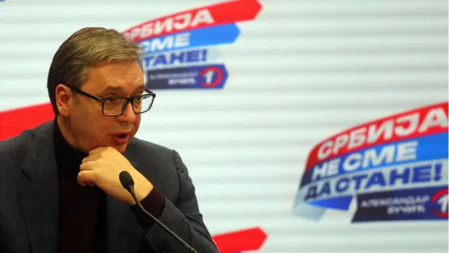 Vučić na sednici Predsedništva SNS 6. mart 2024.