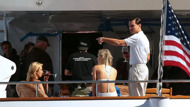 Leonardo Di Caprio, The Wolf of Wall Street filminde