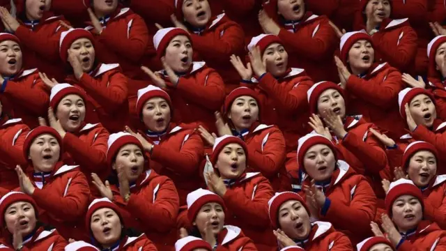 उत्तर कोरियाई चीयरलीडर