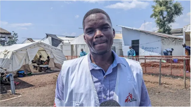 Un agent de MSF en RDC