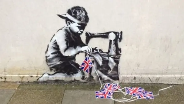Banksy mural